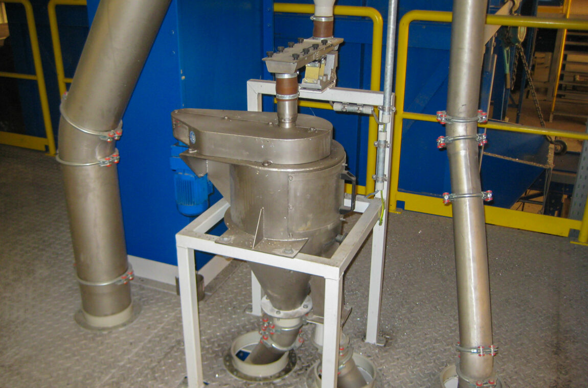 Rotary tube divider DRT 200 for sinter