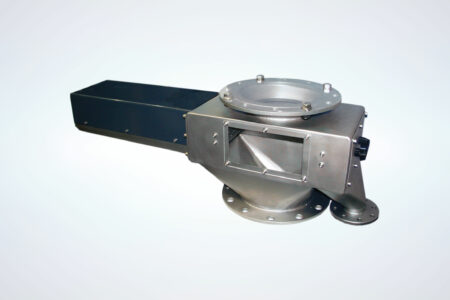 The downpipe spoon sampler is used to take representative samples through the entire chute cross-section.
