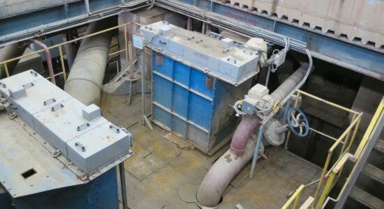Spoon sampler for turbidity - application area ore concentrate