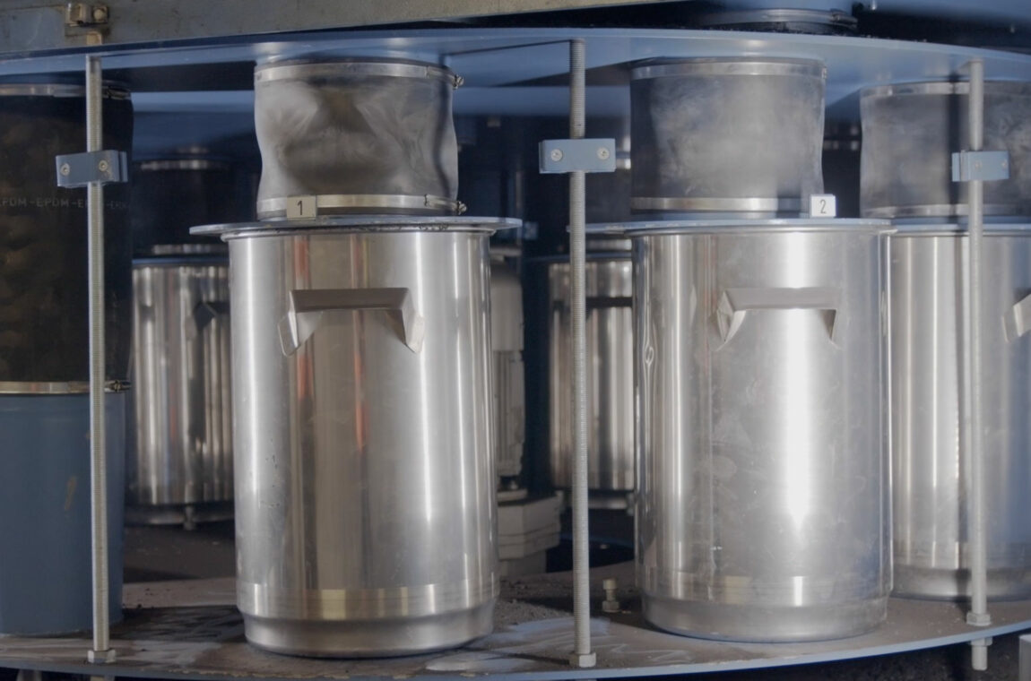 Sample collector in the coal-fired power plant - Sample container