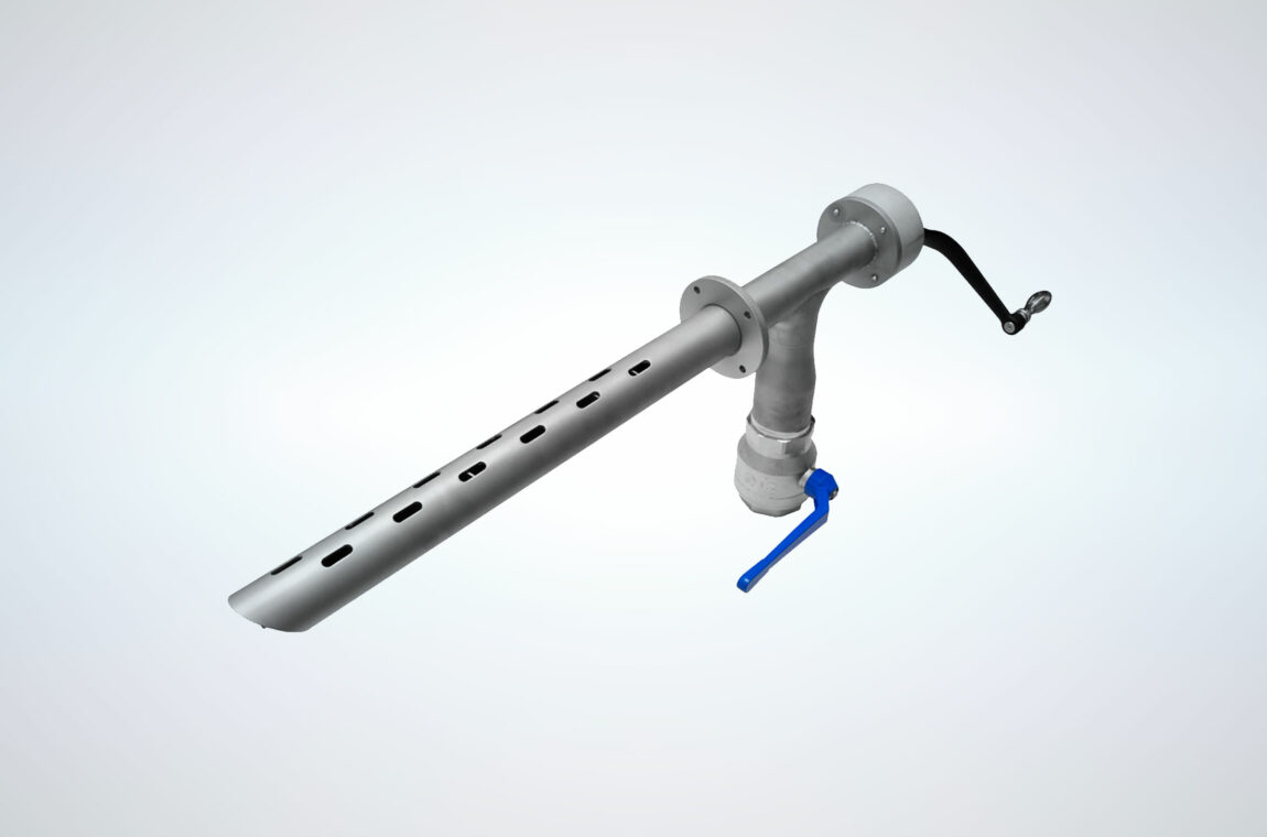 Screw sampler SPN with mechanical drive