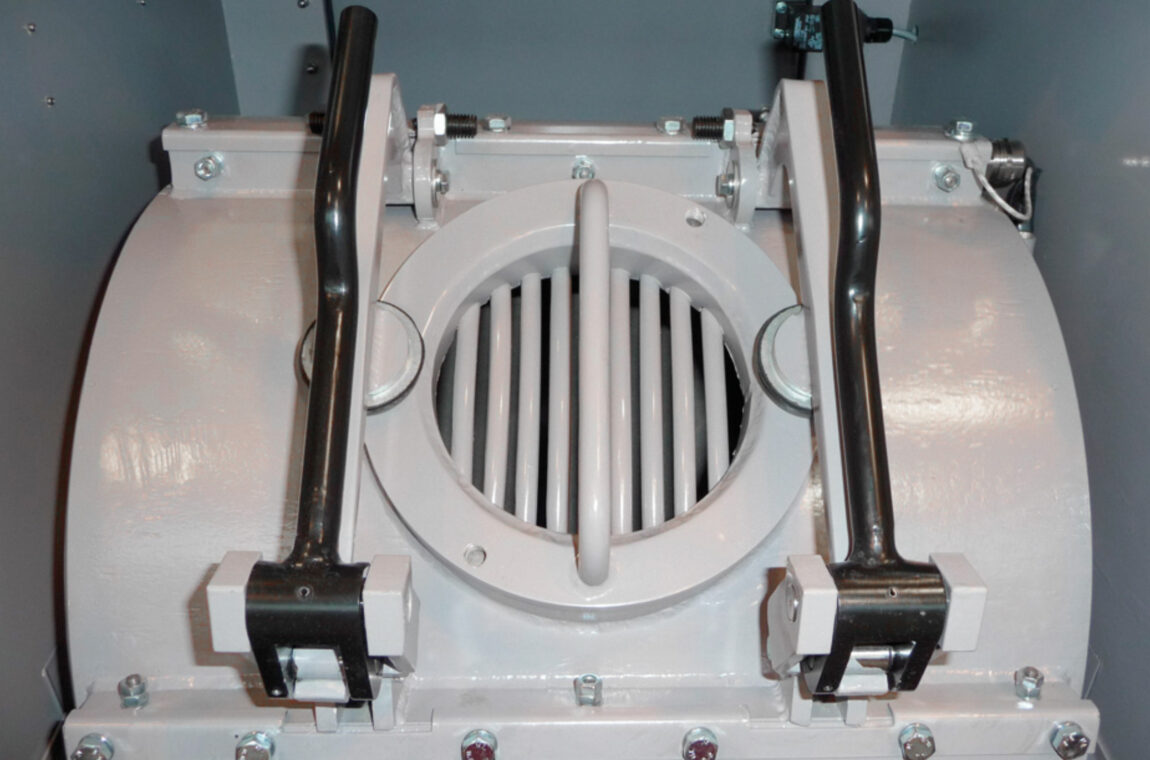 Drum mill TTS 50 with discharge grate