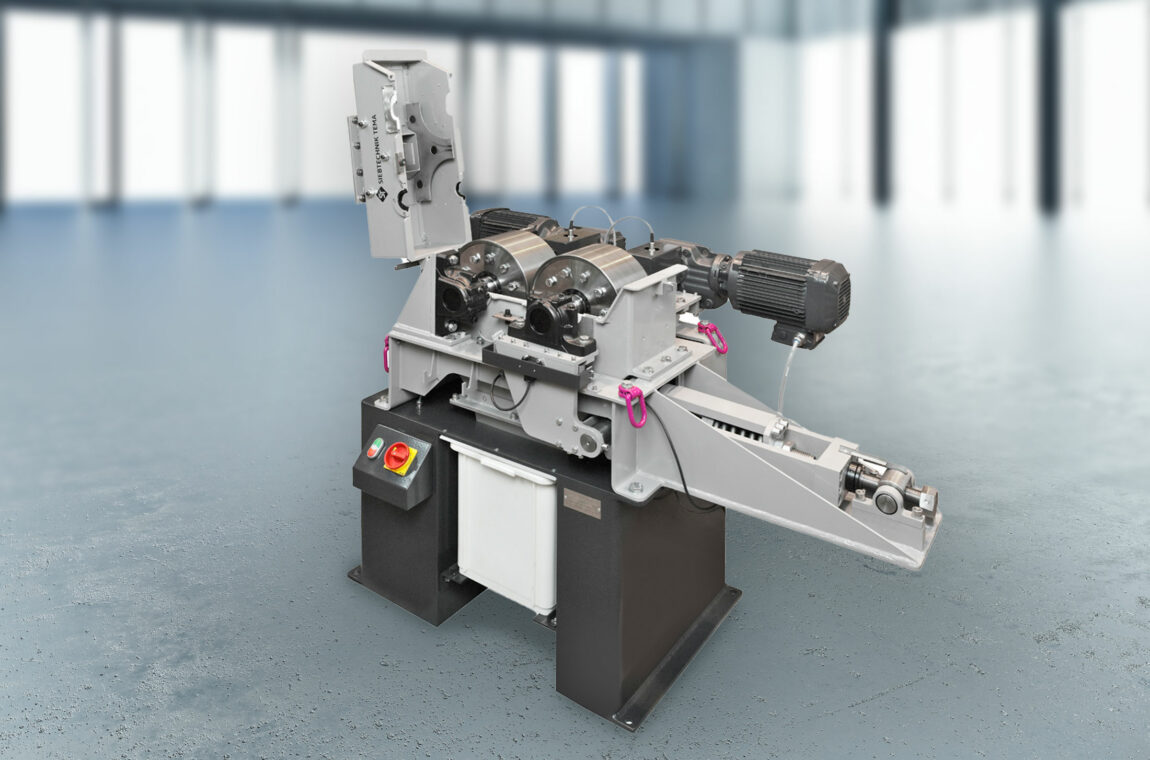 Double roller mill WS 250x150 with torque and roller pressure measurement