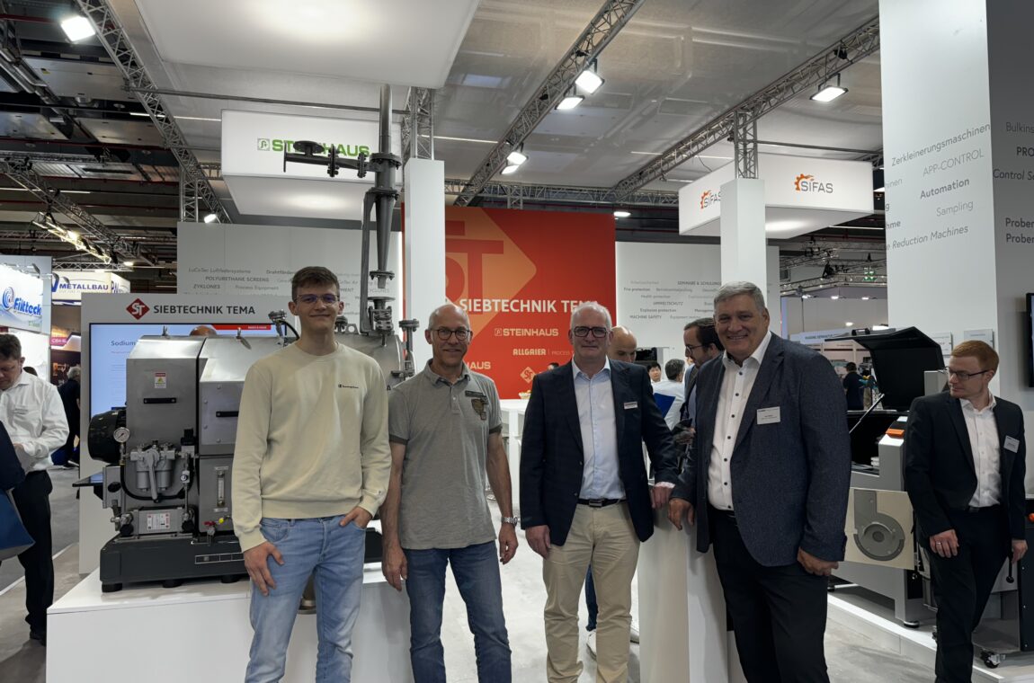 Achema 2024 in Frankfurt am Main - Stand personnel and visitors from the company